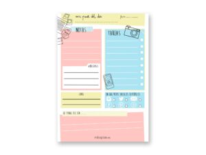 Organizador Blogger Diario Lovely