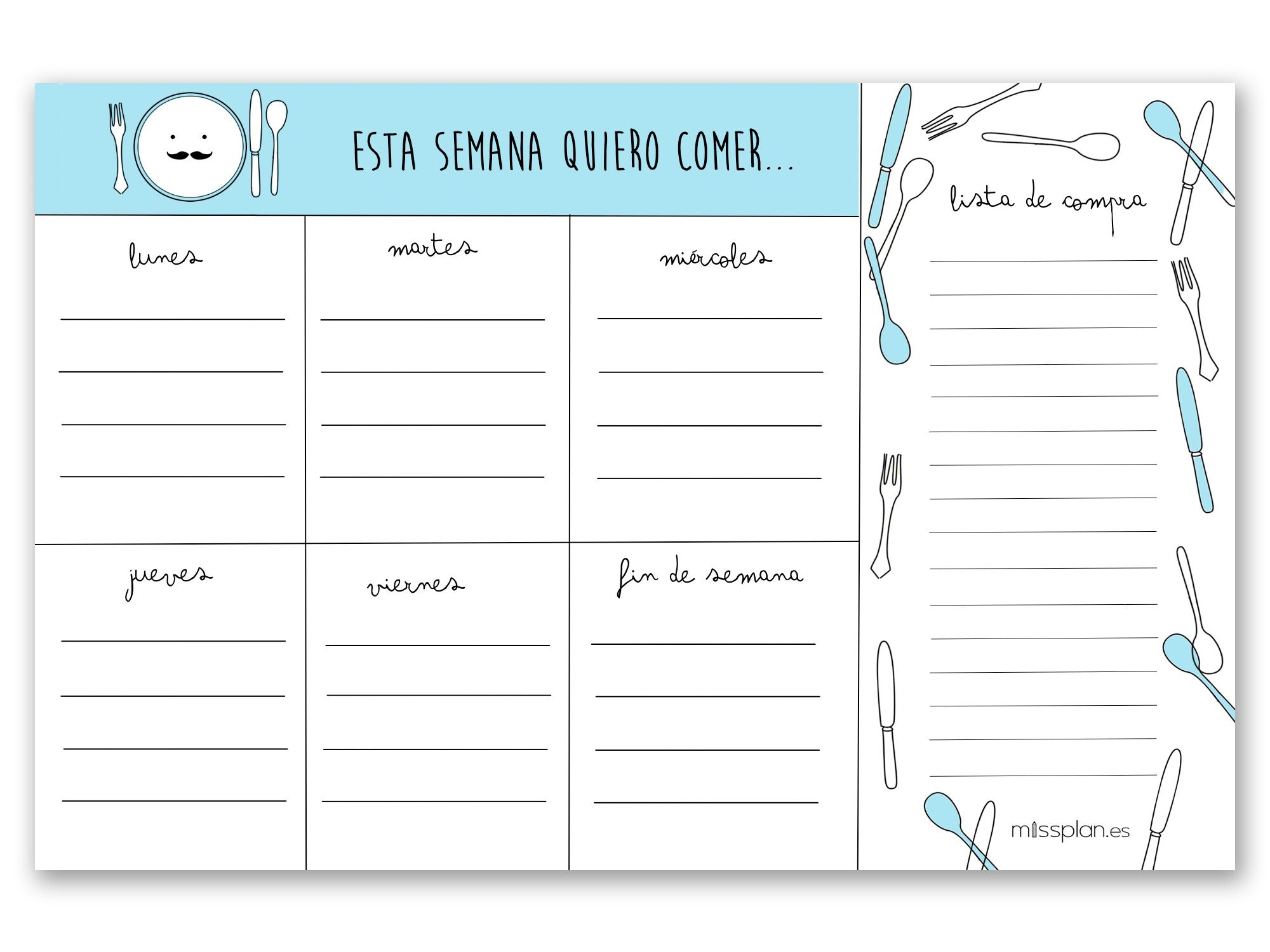 Untitled-1_copy.jpg Organizador Menu Semanal Lovely