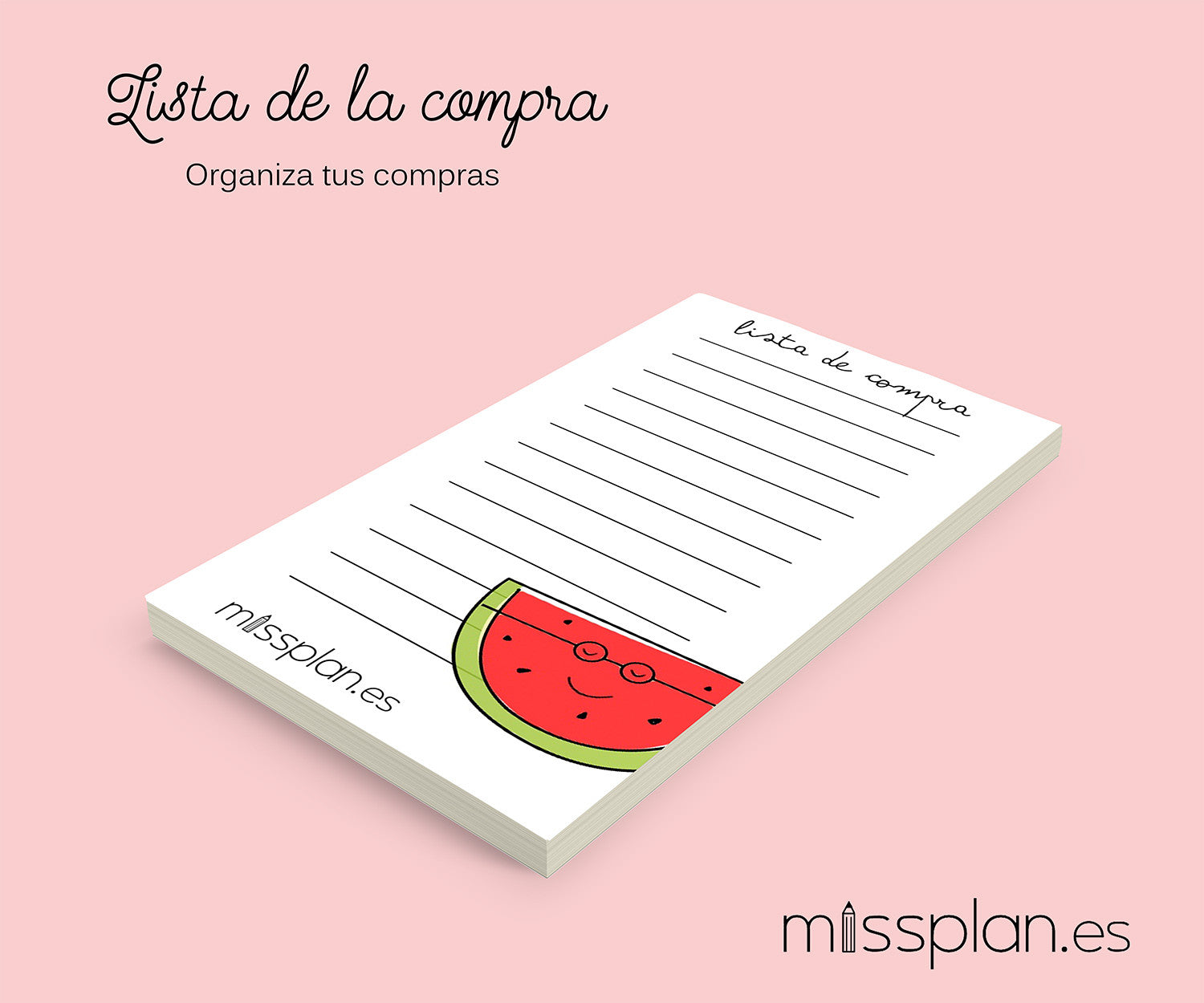 lista de la compra lovely sandia tumbada