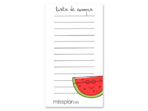 Lista de compra sandia Lovely