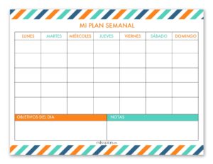 Organizador Semanal Carvin A3