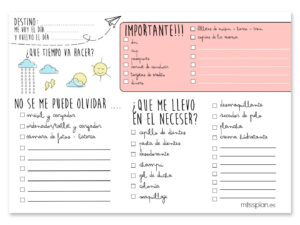 Organizador de viaje Lovely